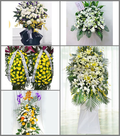 黑龙江鸡西虎林市虎头镇大王家村白事花篮预定
